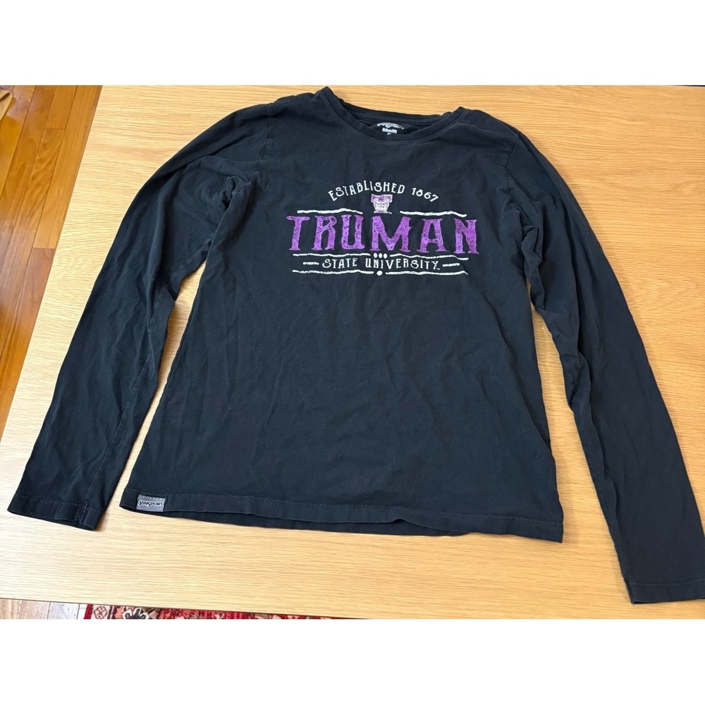 Truman State State University Black Long Sleve Shirt  - Medium Women's(Jansport)